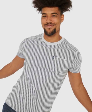 Camiseta Superdry Vintage Logo Narrative Tee Hombre Blue-Green | MJZ-145098
